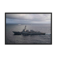 Load image into Gallery viewer, USS Gridley (DDG-101) Framed Ship Photo
