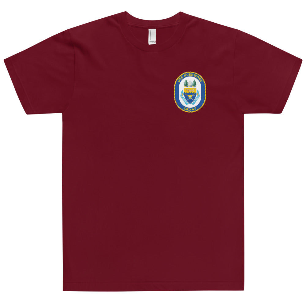 USS Rushmore (LSD-47) Ship's Crest Shirt