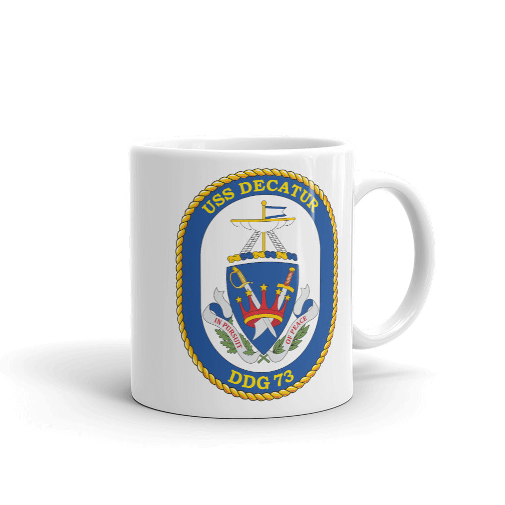 Uss Decatur Crest The Ship's Store - USS Decatur (DDG-73)