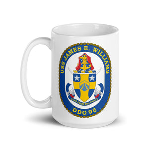 USS James E. Williams (DDG-95) Ship's Crest Mug