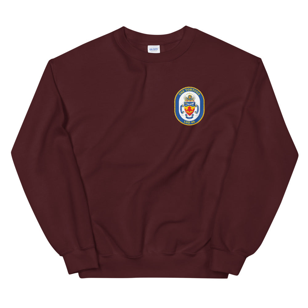 USS Tortuga (LSD-46) Ship's Crest Sweatshirt