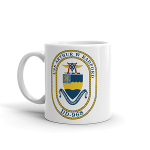 USS Arthur W. Radford (DD-968) Ship's Crest Mug