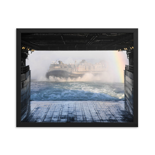 USS Arlington (LPD-24) Framed Ship Photo