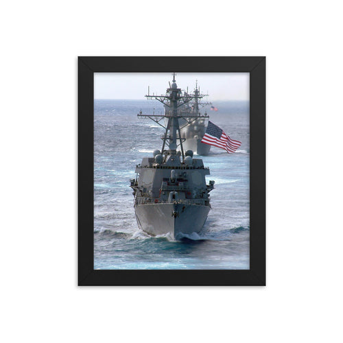 USS Bulkeley (DDG-84) Framed Ship Photo