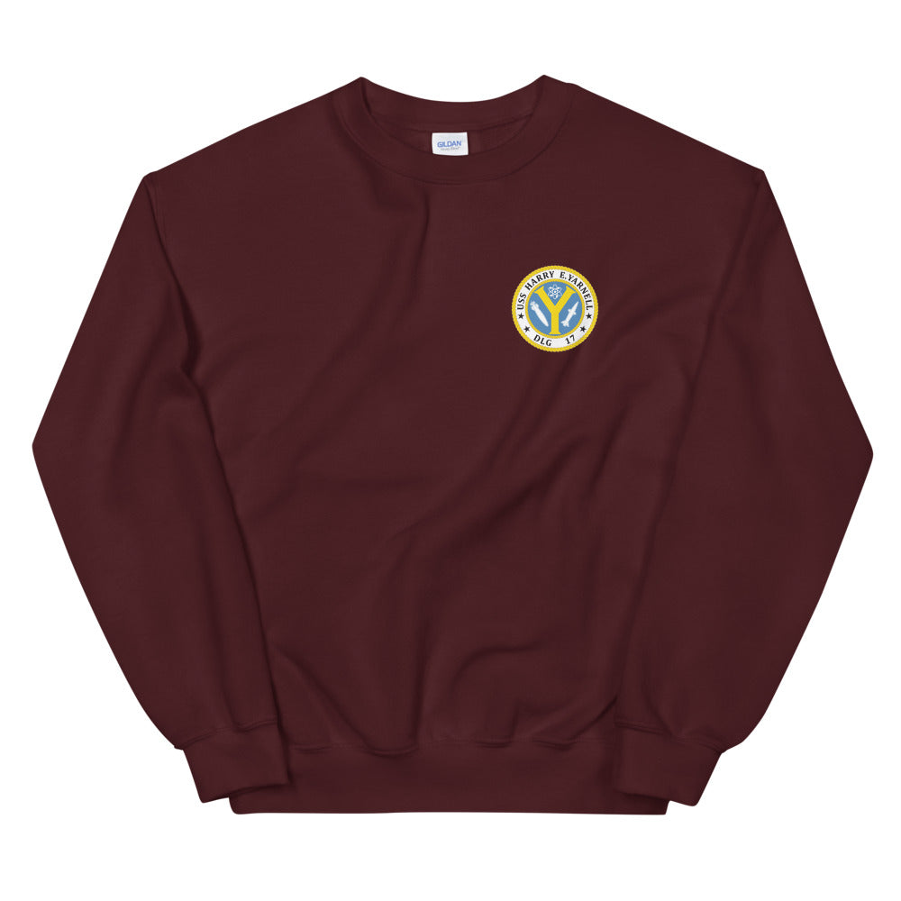 USS Harry E. Yarnell (DLG-17) Ship's Crest Sweatshirt