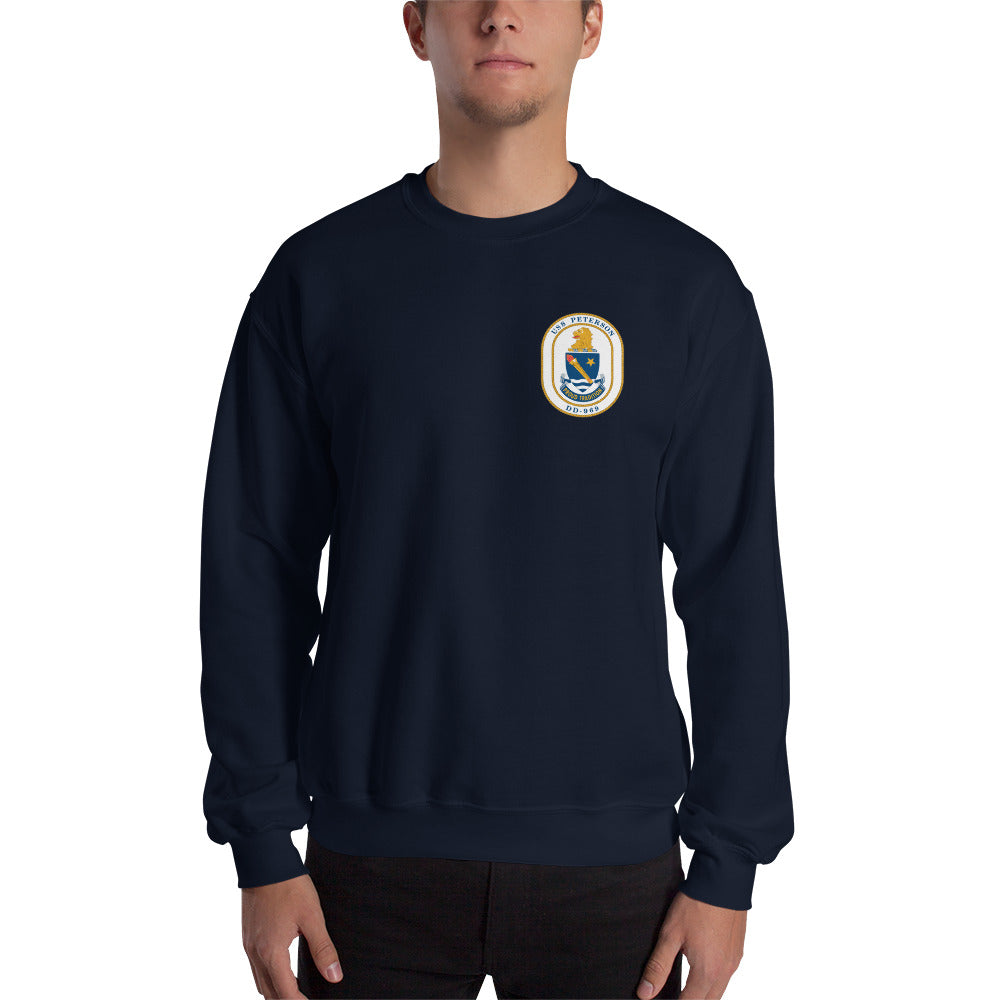 USS Peterson (DD-969) 1984 Cruise Sweatshirt