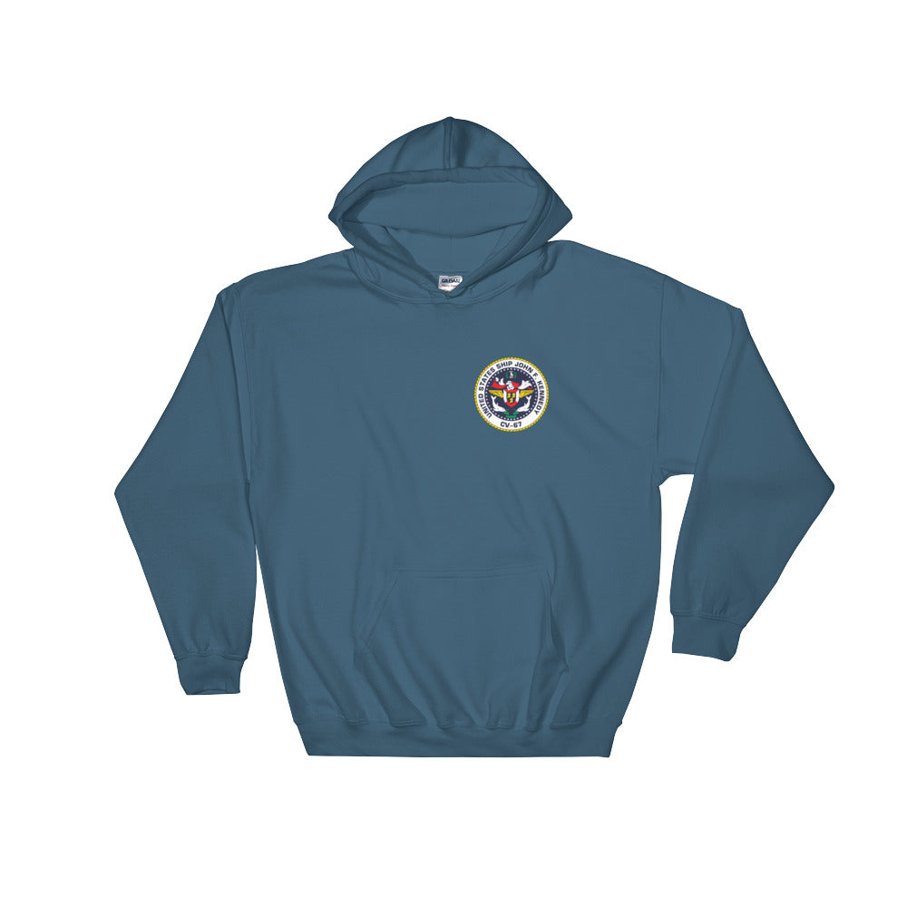 USS John F. Kennedy (CV-67) 1975-76 Cruise Hoodie