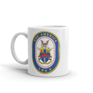 USS America (LHA-6) Ship's Crest Mug