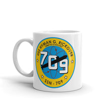 Load image into Gallery viewer, USS Hyman G. Rickover (SSN-709) Ship&#39;s Crest Mug