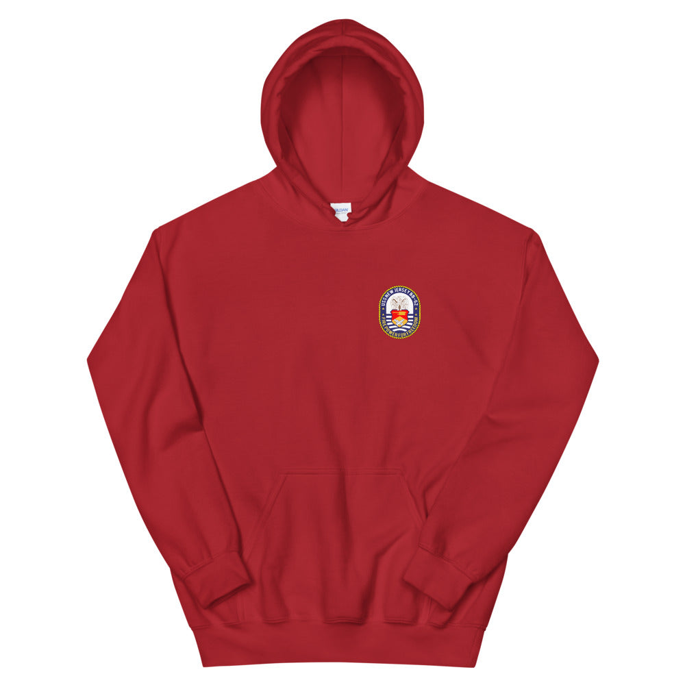 USS New Jersey (BB-62) Ship's Crest Hoodie