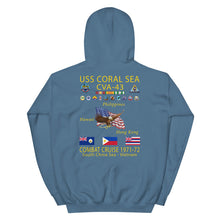 Load image into Gallery viewer, USS Coral Sea (CVA-43) 1971-72 Cruise Hoodie