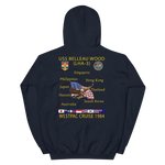 USS Belleau Wood (LHA-3) 1984 Cruise Hoodie