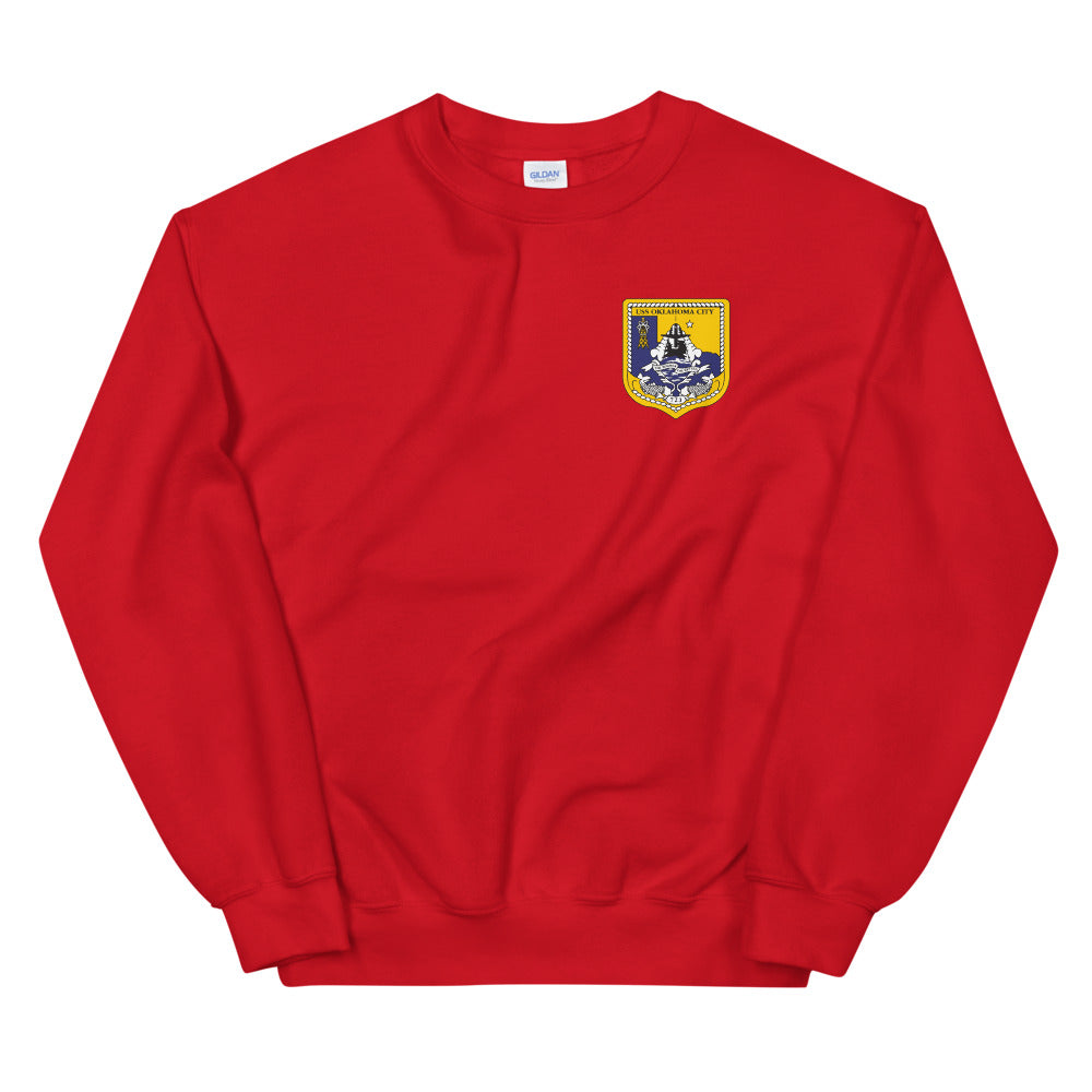 USS Oklahoma City (SSN-723) Ship's Crest Sweatshirt