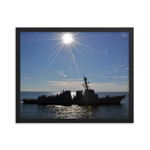 USS Gravely (DDG-107) Framed Photo