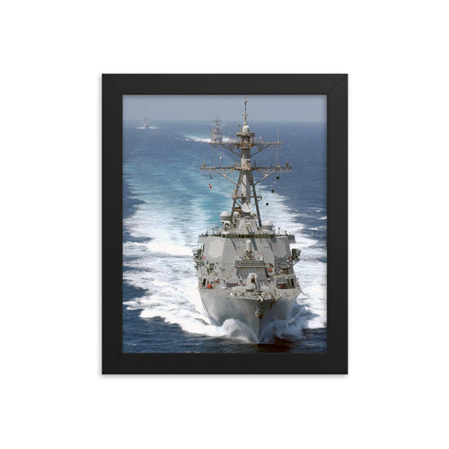 USS Donald Cook (DDG-75) Framed Ship Photo