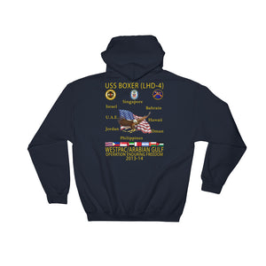 USS Boxer (LHD-4) 2013-14 Cruise Hoodie