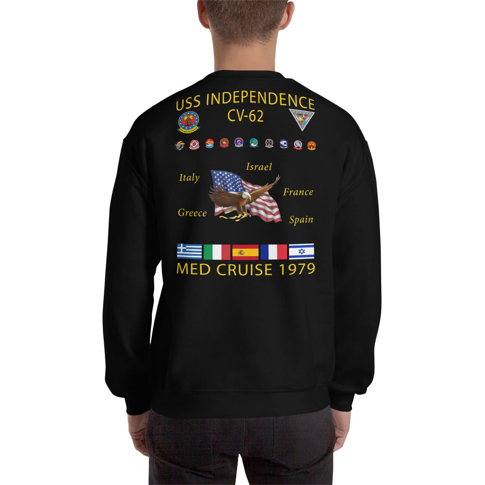 USS Independence (CV-62) 1979 Cruise Sweatshirt