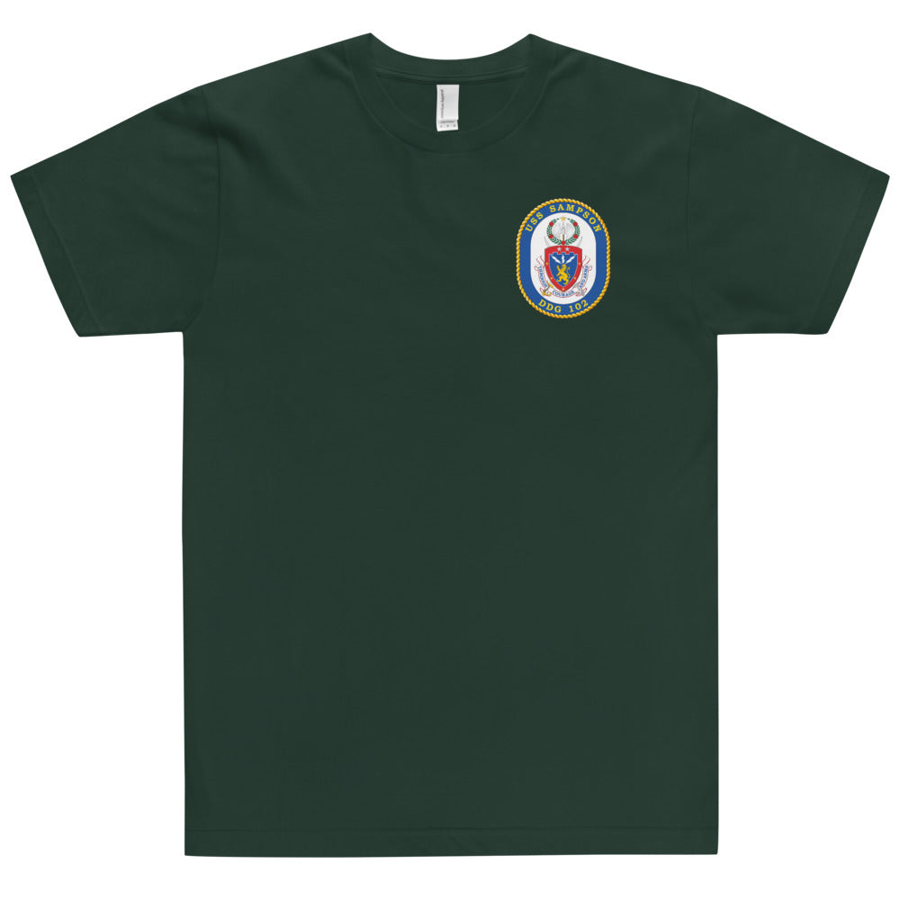 USS Sampson (DDG-102) Ship's Crest Shirt