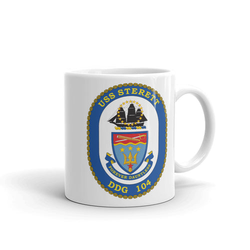 USS Sterett (DDG-104) Ship's Crest Mug