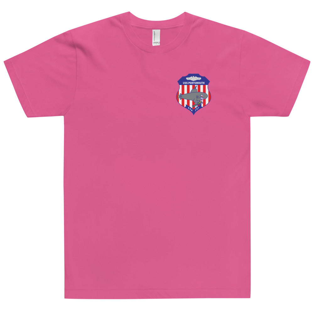 USS Portsmouth (SSN-707) Ship's Crest Shirt