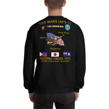Load image into Gallery viewer, USS Mars (AFS-1) 1972 Cruise Sweatshirt
