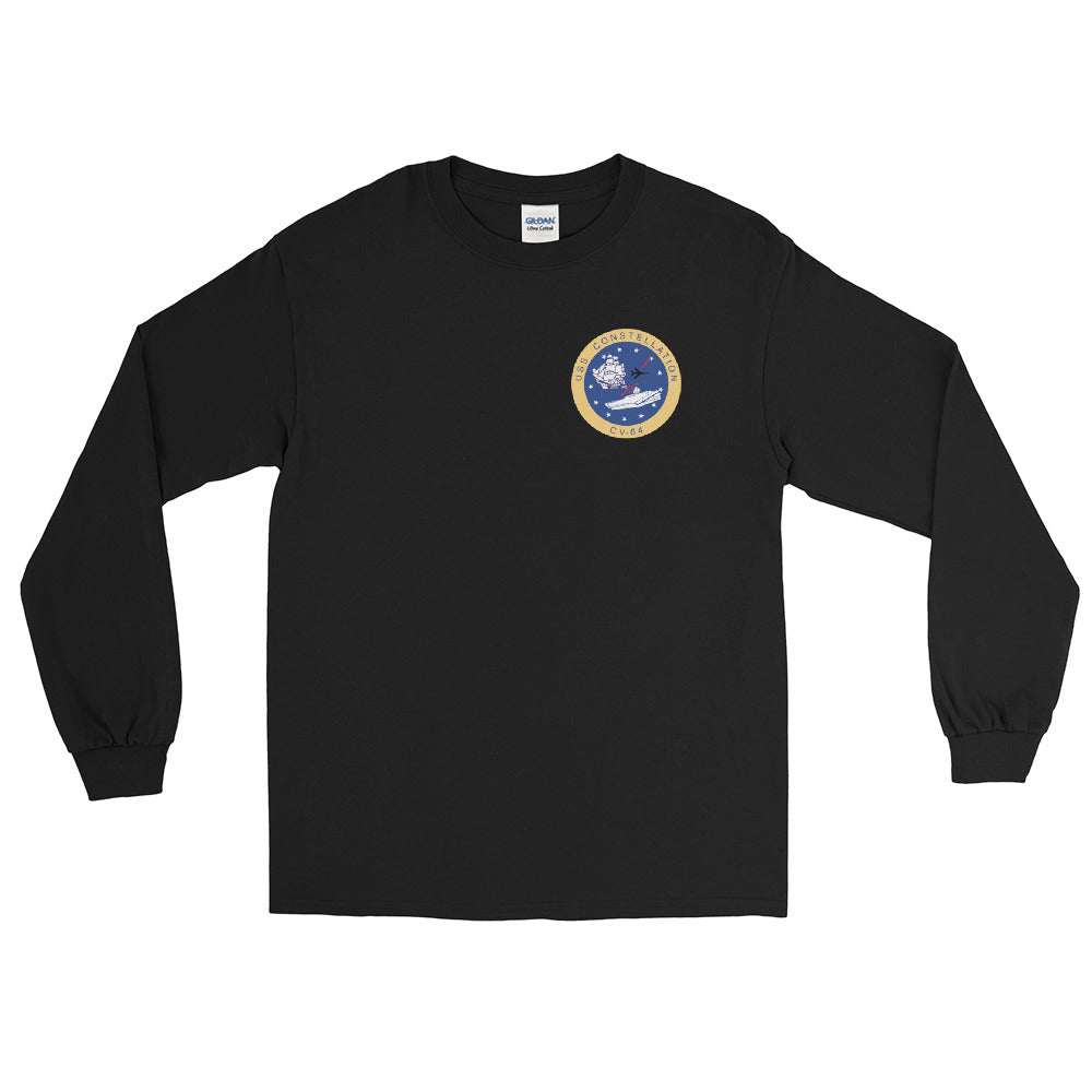 USS Constellation (CV-64) 2002-03 Long Sleeve Cruise Shirt - FAMILY