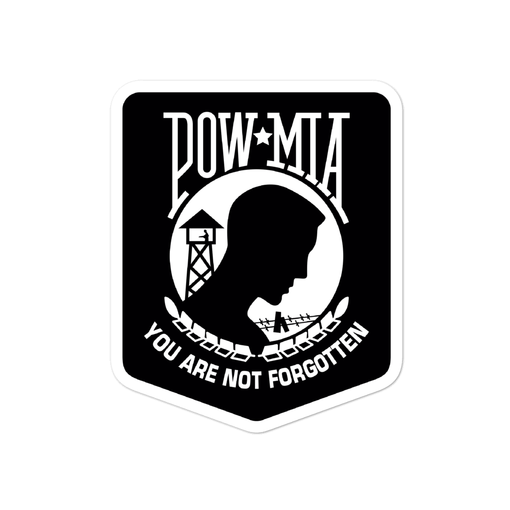POW-MIA You are not forgotten Vinyl Sticker