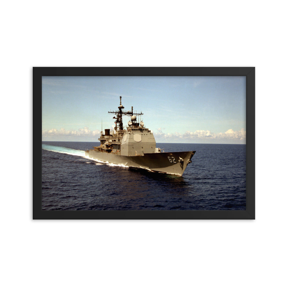 USS Chancellorsville (CG-62) Framed Ship Photo