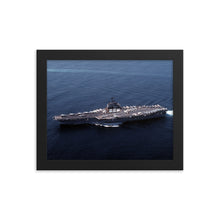 Load image into Gallery viewer, USS Saratoga (CV-60) Framed Ship Photo