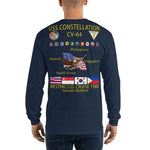 USS Constellation (CV-64) 1980 Long Sleeve Cruise Shirt - Gonzo Station