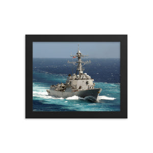 USS Kidd (DDG-100) Framed Ship Photo