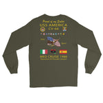 USS America (CV-66) 1986 Cruise Long Sleeve Shirt - FAMILY