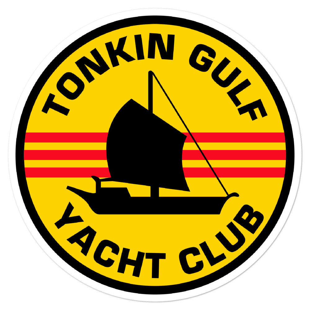 Tonkin Gulf Yacht Club Vinyl Sticker