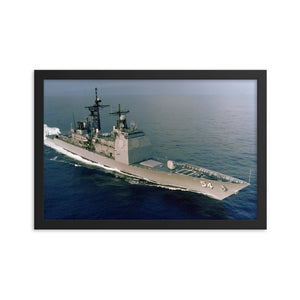 USS Antietam (CG-54) Framed Ship Photo