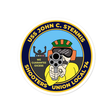 Load image into Gallery viewer, USS John C. Stennis (CVN-74) Shooters Union Local 74 Vinyl Sticker