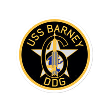 Load image into Gallery viewer, USS Barney (DDG-6) Ship&#39;s Crest Vinyl Sticker