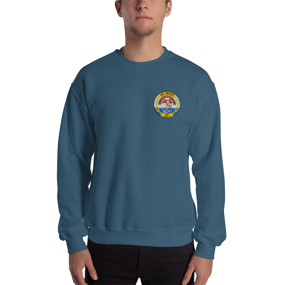 USS Nassau (LHA-4) 1990-91 Cruise Sweatshirt