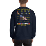USS Saratoga (CV-60) 1985-86 Cruise Sweatshirt