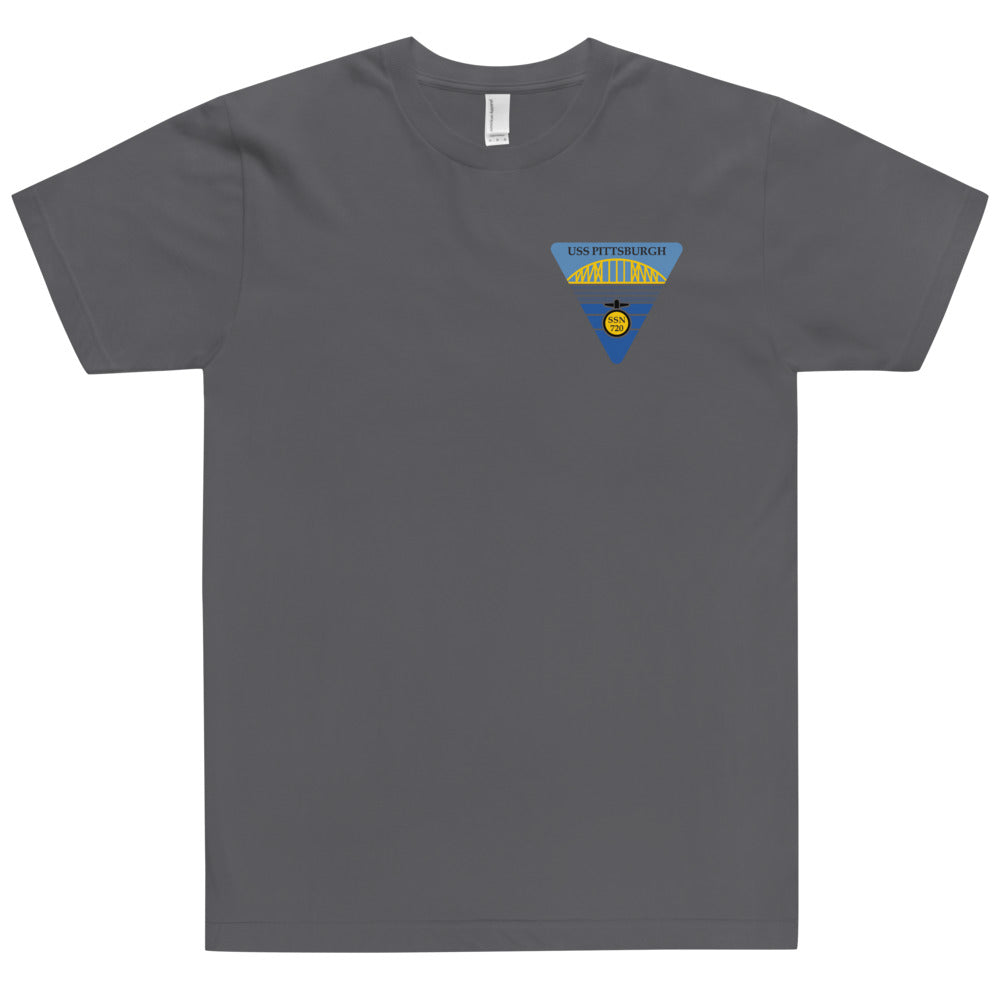 USS Pittsburgh (SSN-720) Ship's Crest Shirt