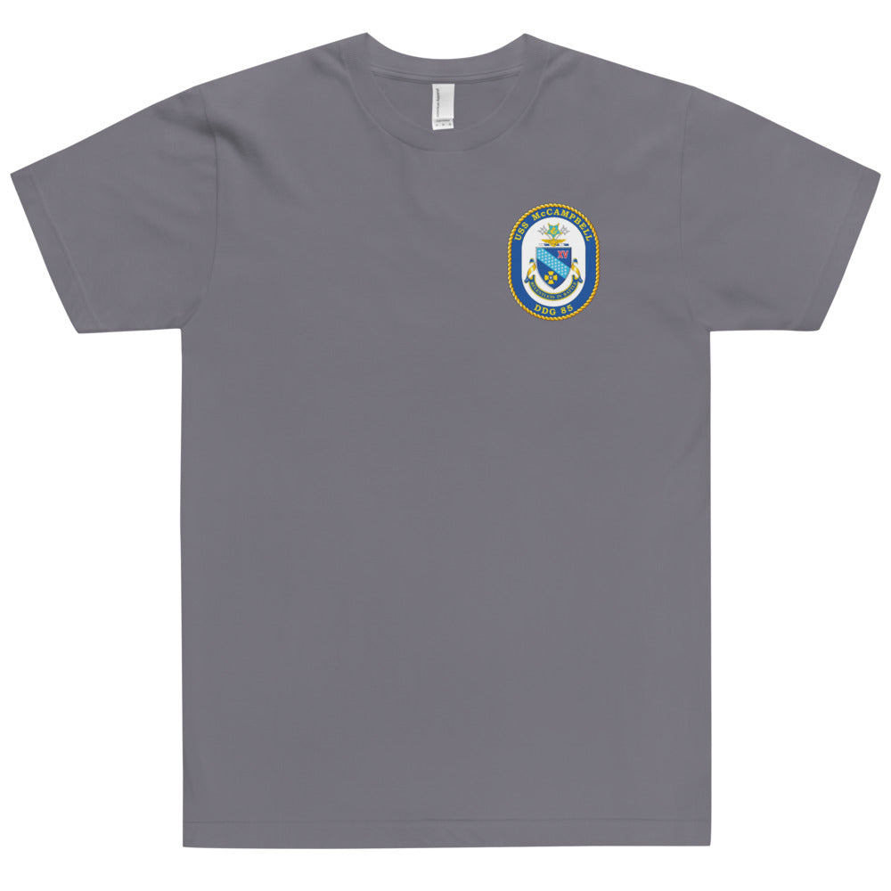 USS McCampbell (DDG-85) Ship's Crest Shirt
