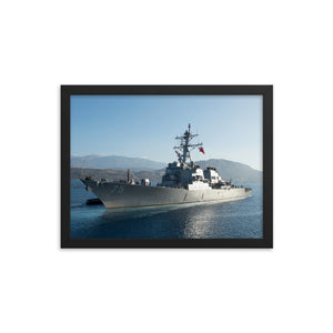 USS Donald Cook (DDG-75) Framed Ship Photo