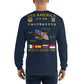 USS America (CV-66) 1984 Long Sleeve  Cruise Shirt