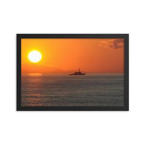 USS Higgins (DDG-76) Framed Ship Photo