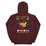 USS Seattle (AOE-3) 1984 Cruise Hoodie