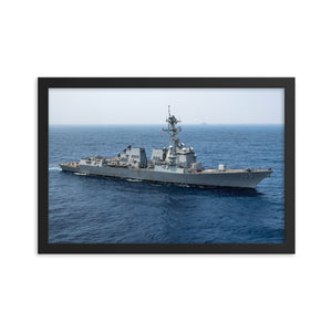 USS Dewey (DDG-105) Framed Ship Photo