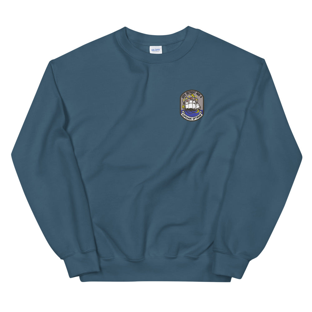 USS Detroit (AOE-4) Ship's Crest Sweatshirt
