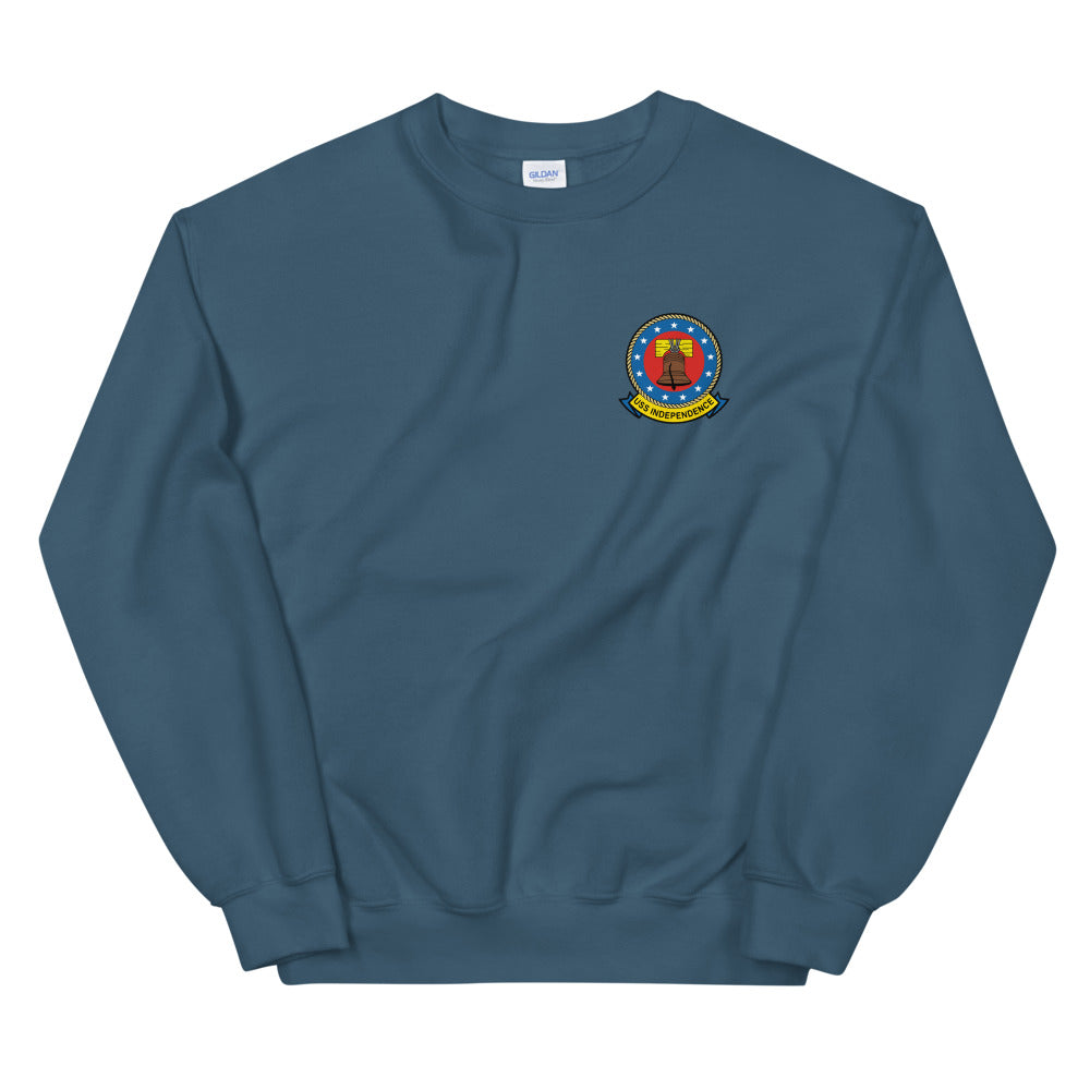 USS Independence (CVA/CV-62) Ship's Crest Sweatshirt