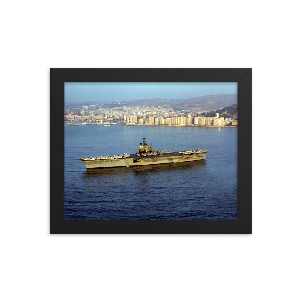USS Independence (CV-62) Framed Ship Photo