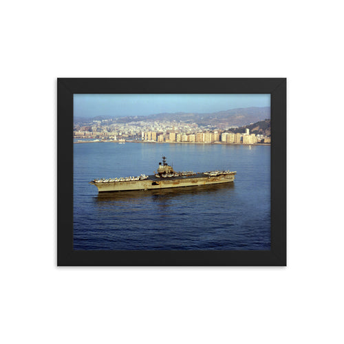 USS Independence (CV-62) Framed Ship Photo