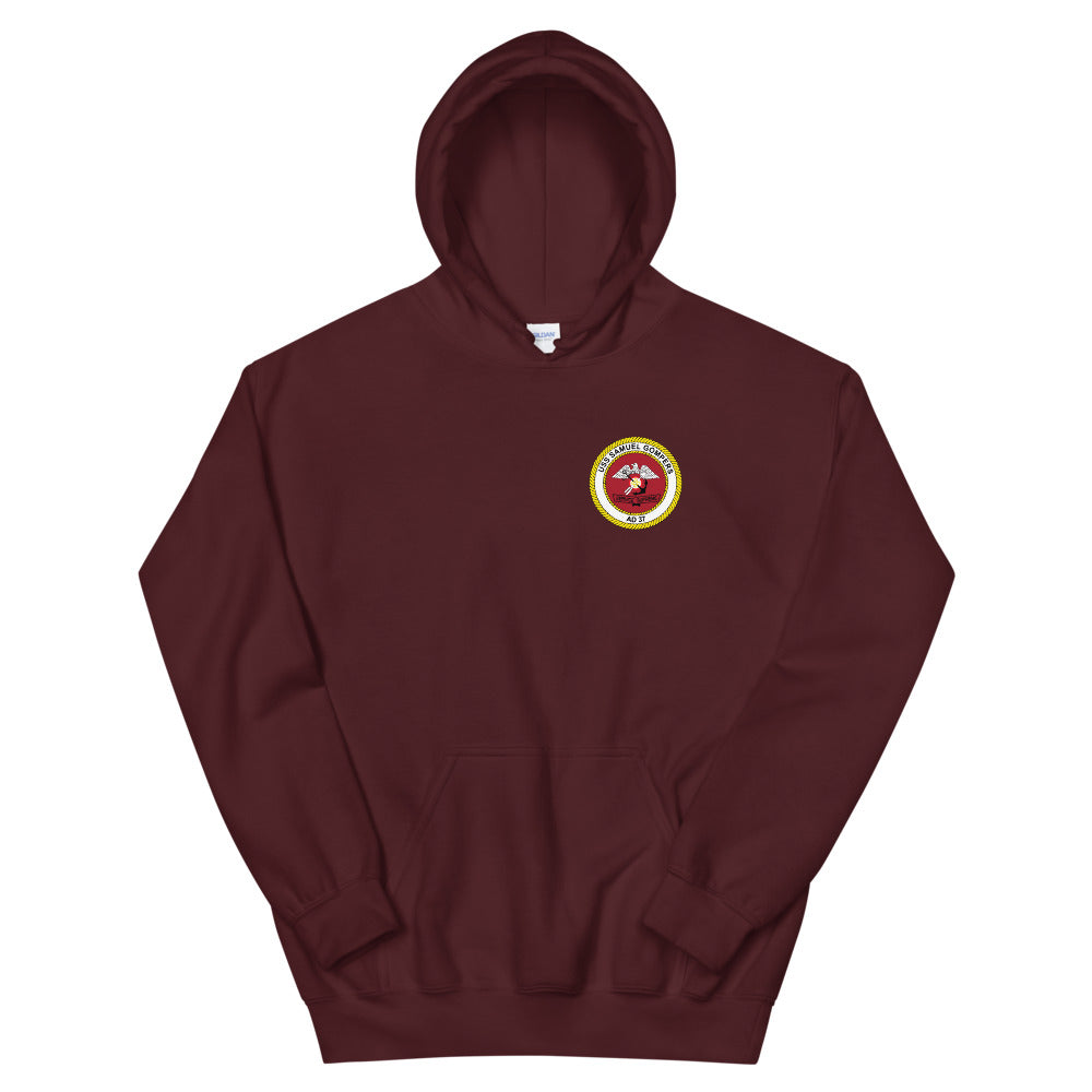 USS Samuel Gompers (AD-37) Ship's Crest Hoodie